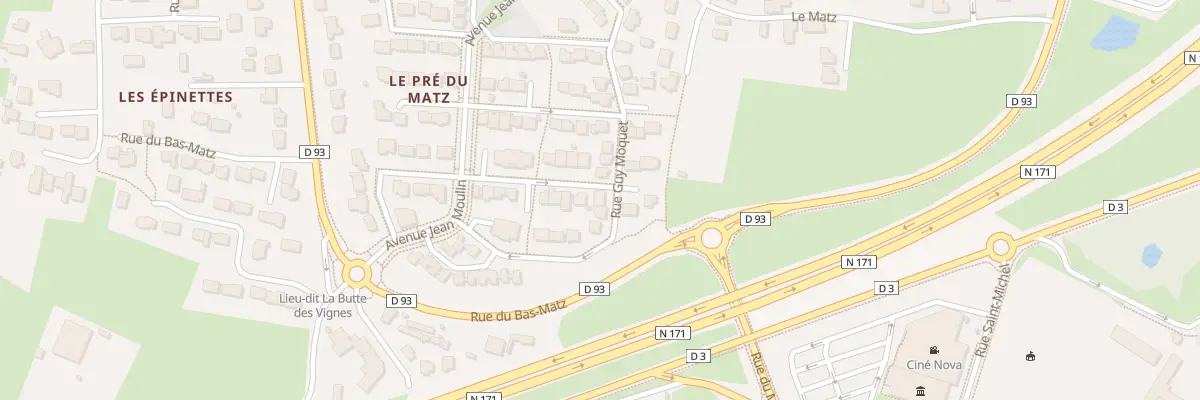 Plan du 20 Rue Guy Môquet à Savenay