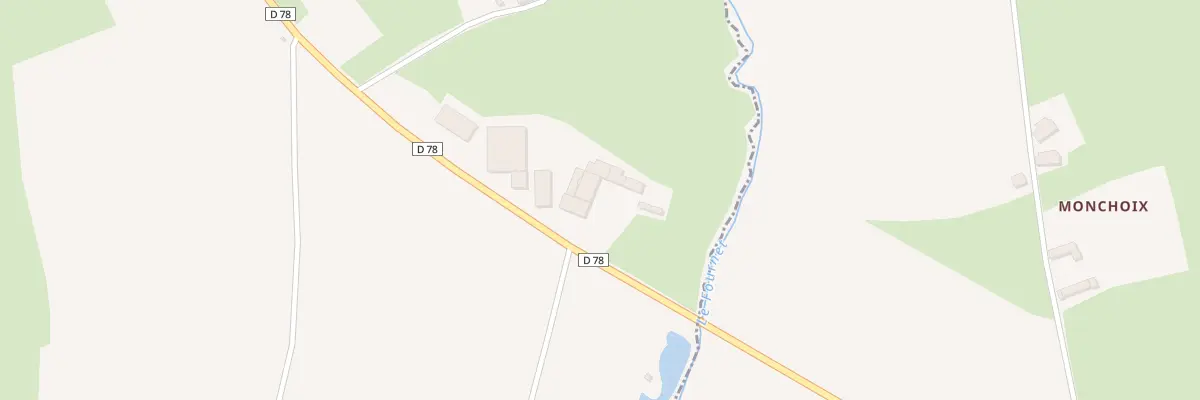 Plan du 18 Le Bois Ponteniac à Saint-Judoce