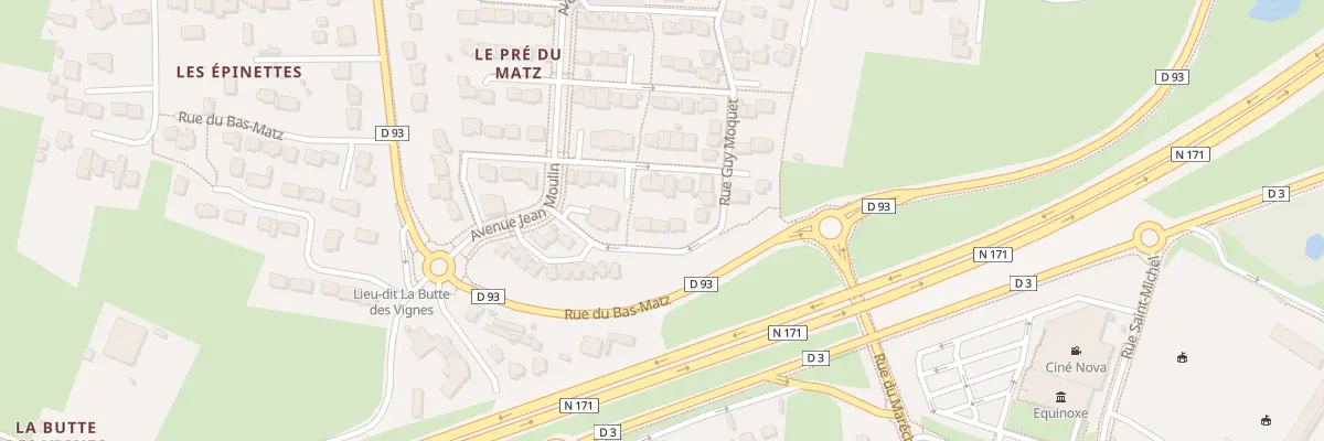 Plan du 16 Rue Guy Môquet à Savenay