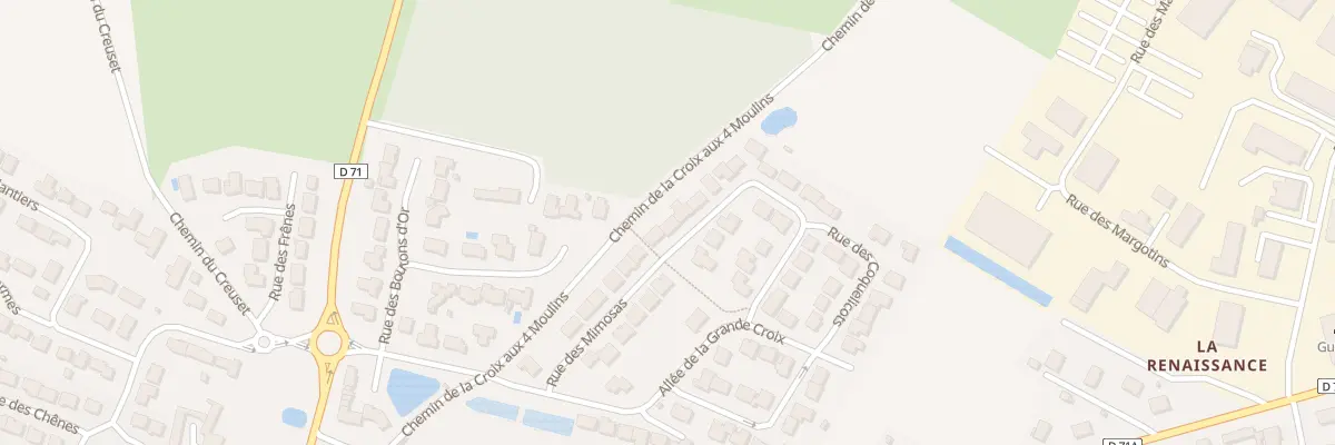 Plan du 19 Rue des Mimosas à Sallertaine