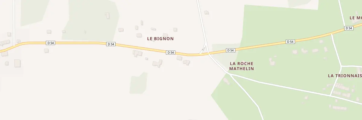 Plan du 5072 Le Bignon à Saint-Just