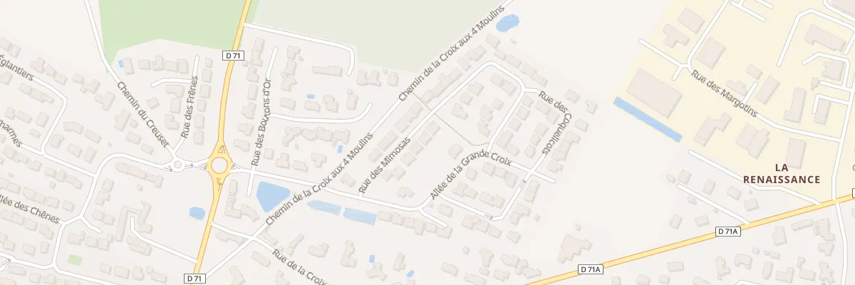 Plan du 12 Rue des Mimosas à Sallertaine
