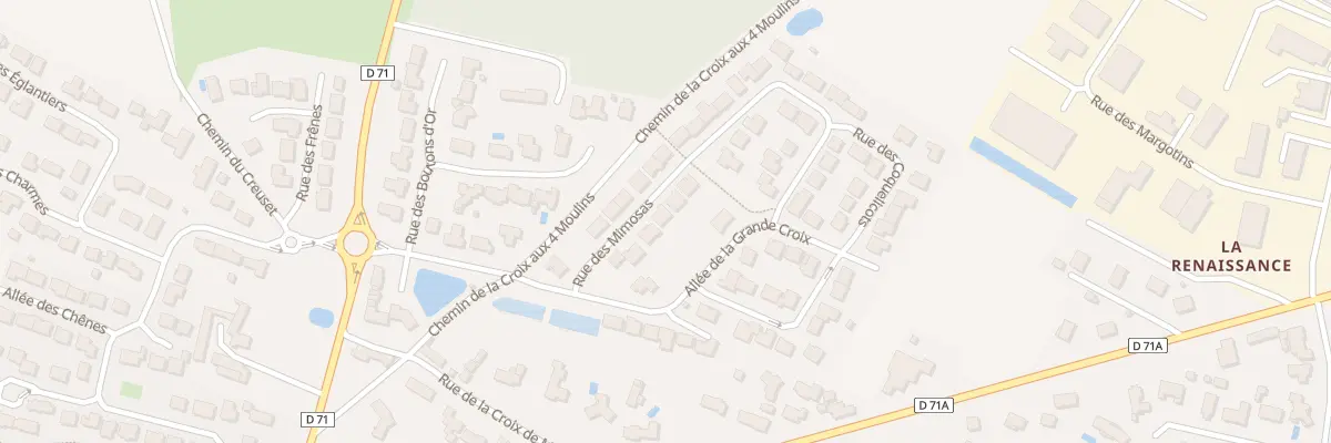 Plan du 10 Rue des Mimosas à Sallertaine