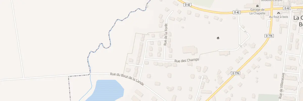 Plan du 4 Rue du Ruisseau à La Chapelle-Bouëxic