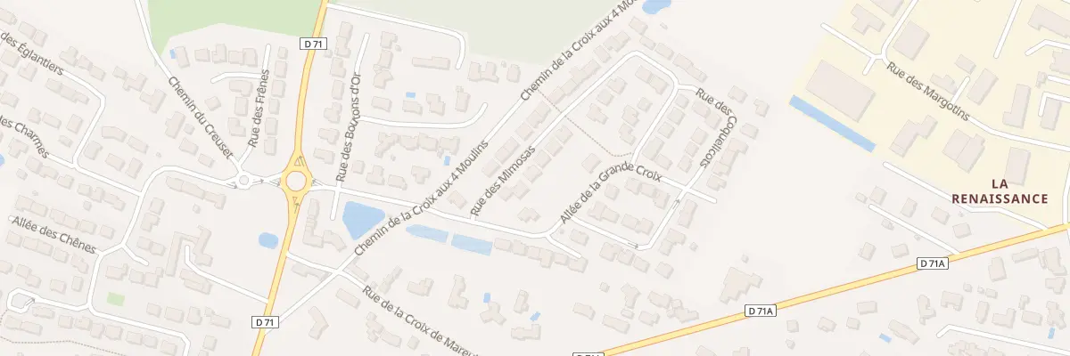 Plan du 8 Rue des Mimosas à Sallertaine