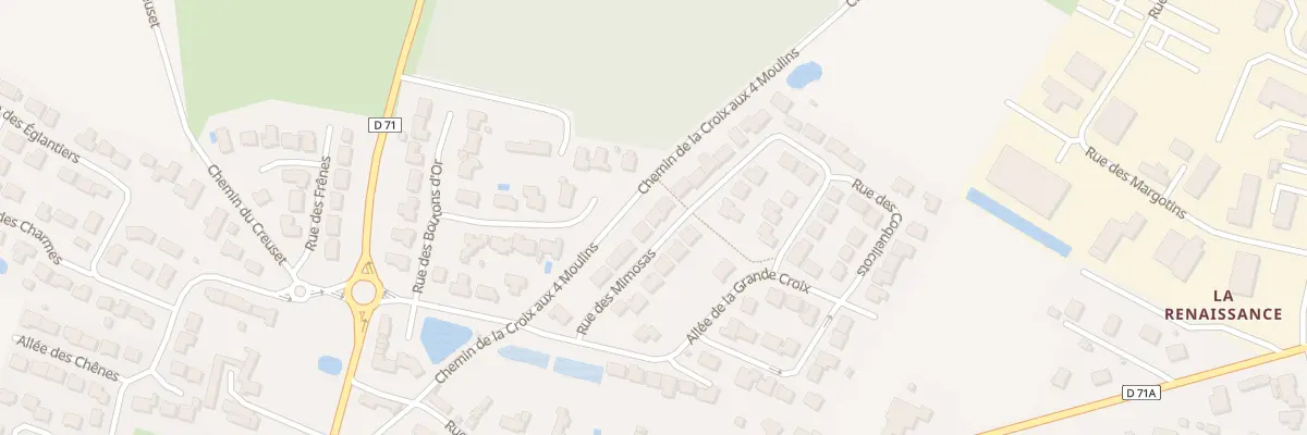 Plan du 13 Rue des Mimosas à Sallertaine