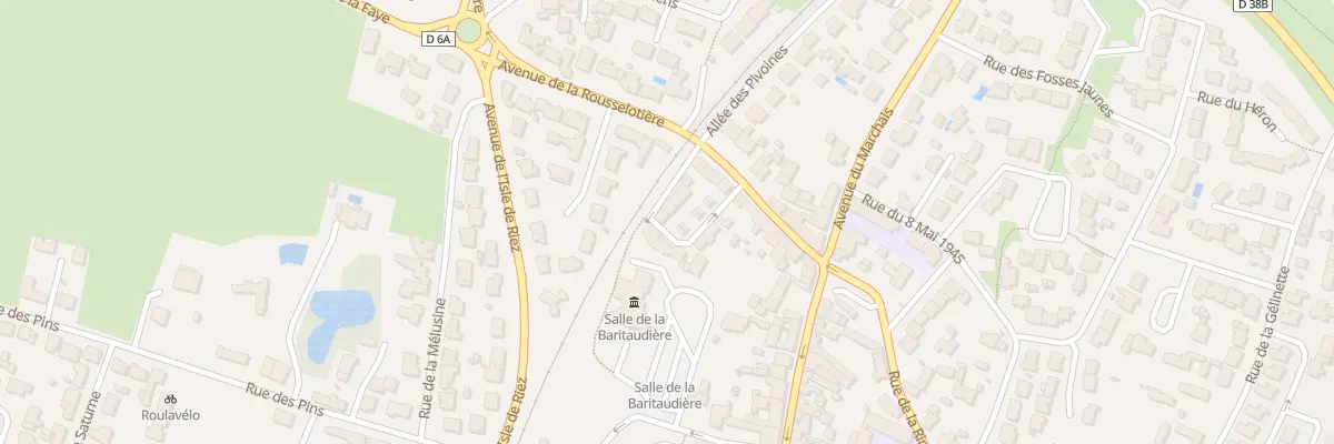 Plan du 2L Rue Georges Clemenceau à Saint-Hilaire-de-Riez