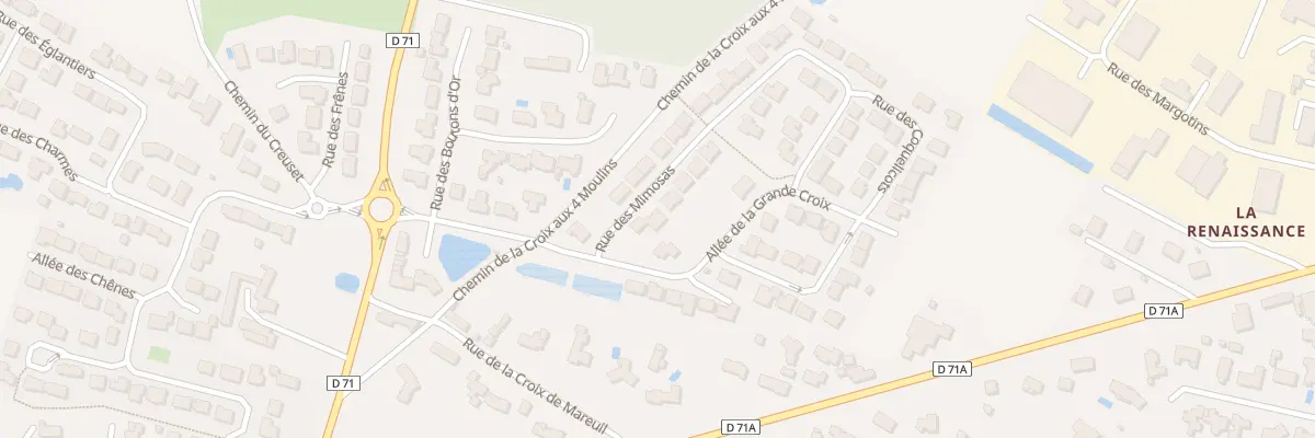 Plan du 6 Rue des Mimosas à Sallertaine
