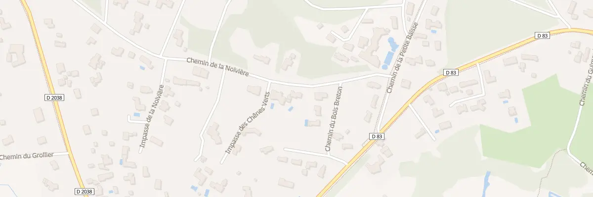 Plan du 52 Che de la Noivière à Saint-Hilaire-de-Riez