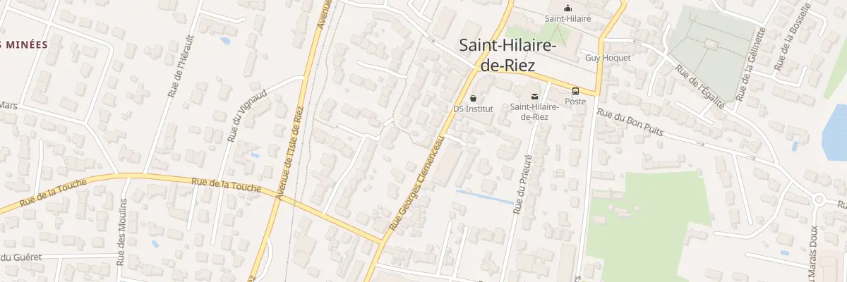 Plan du 48 Rue Georges Clemenceau à Saint-Hilaire-de-Riez