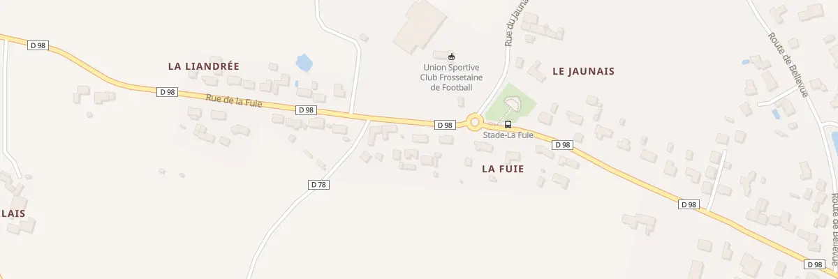 Plan du 27 Rue de la Fuie à Frossay