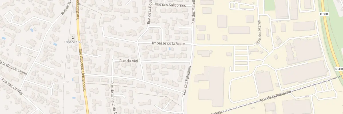 Plan du 164 Rue des Paludiers à Saint-Hilaire-de-Riez
