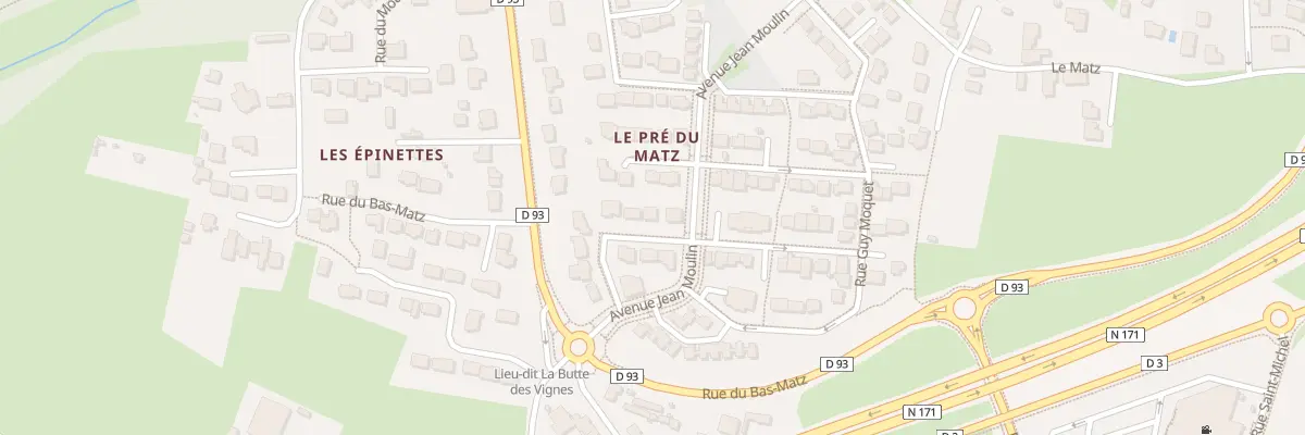 Plan du 145 Rue Robert Geffriaud à Savenay