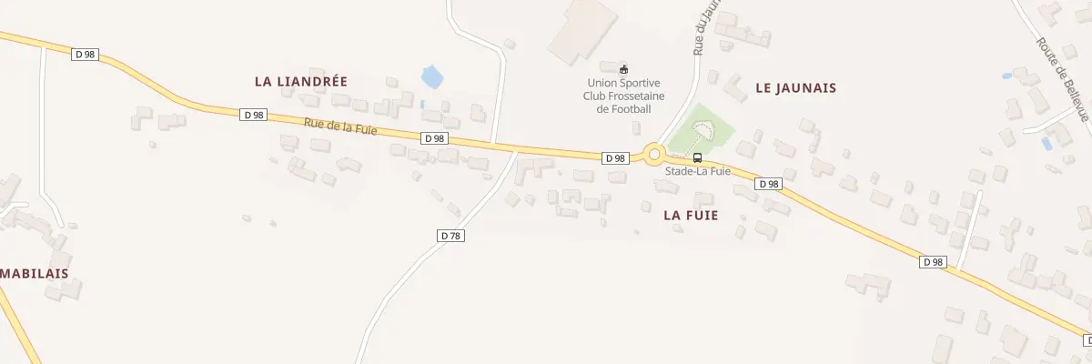 Plan du 29 Rue de la Fuie à Frossay