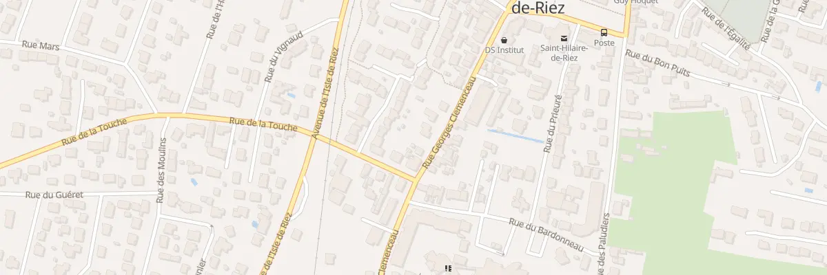 Plan du 58 Rue Georges Clemenceau à Saint-Hilaire-de-Riez