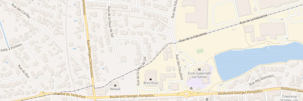 Plan du 25 Rue de la Fleur de sel à Saint-Hilaire-de-Riez