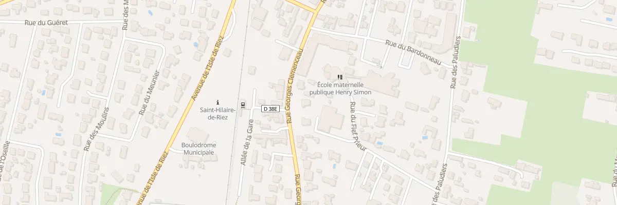 Plan du 67B Rue Georges Clemenceau à Saint-Hilaire-de-Riez