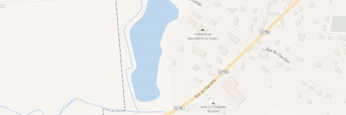 Plan du 9 Rue de la Gare à La Chapelle-Bouëxic