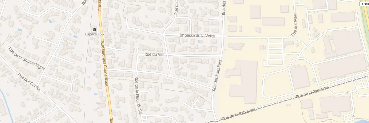 Plan du 14 Rue du Viel à Saint-Hilaire-de-Riez
