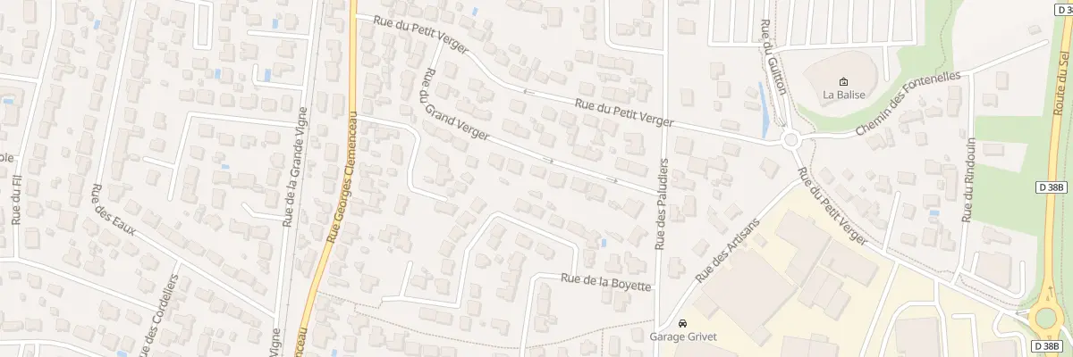 Plan du 20 Rue du Grand Verger à Saint-Hilaire-de-Riez
