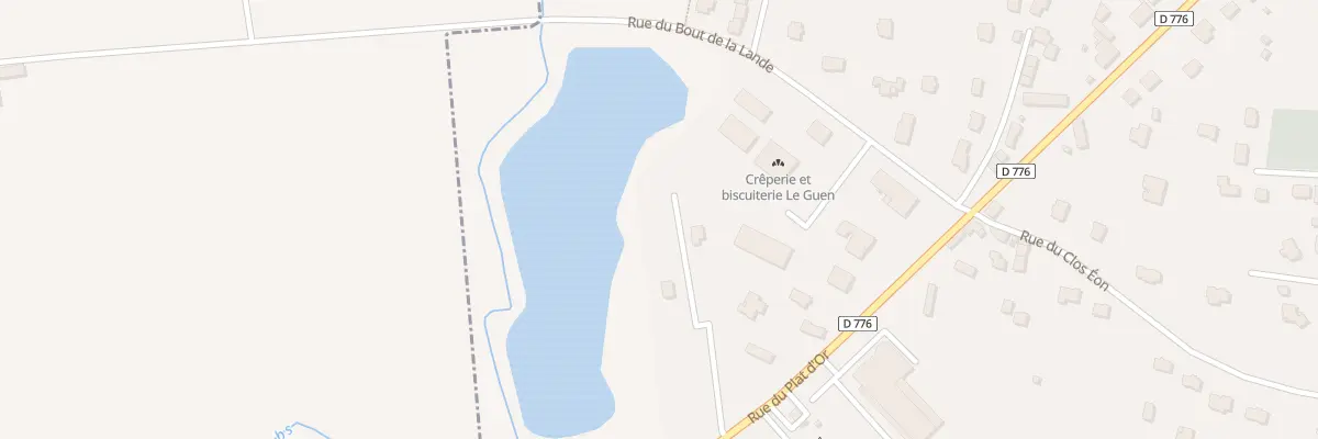 Plan du 11 Rue de la Gare à La Chapelle-Bouëxic