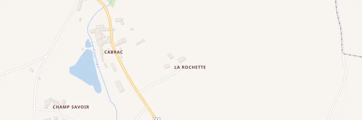 Plan du 29 La Rochette à Saint-Judoce