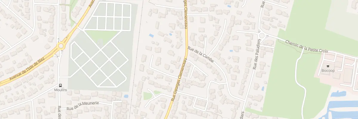 Plan du 88 Rue Georges Clemenceau à Saint-Hilaire-de-Riez