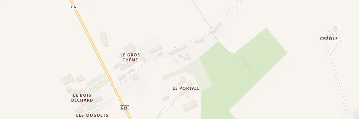Plan du 5155 Le Gros Chene à Longaulnay