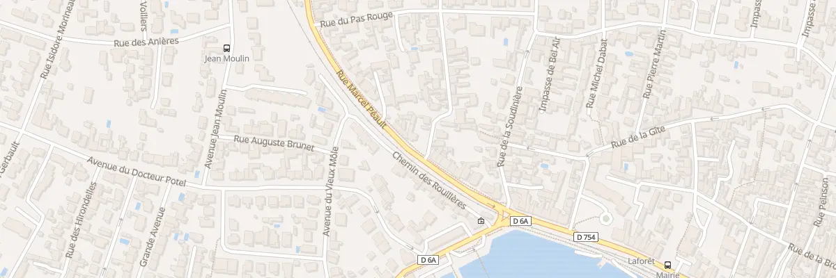 Plan du 22 Rue marcel péault à Saint-Gilles-Croix-de-Vie