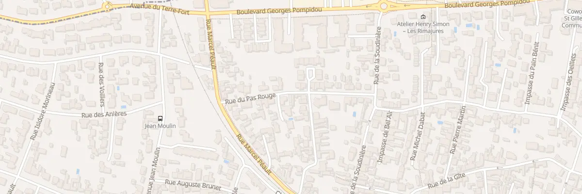 Plan du 12 Rue du pas rouge à Saint-Gilles-Croix-de-Vie