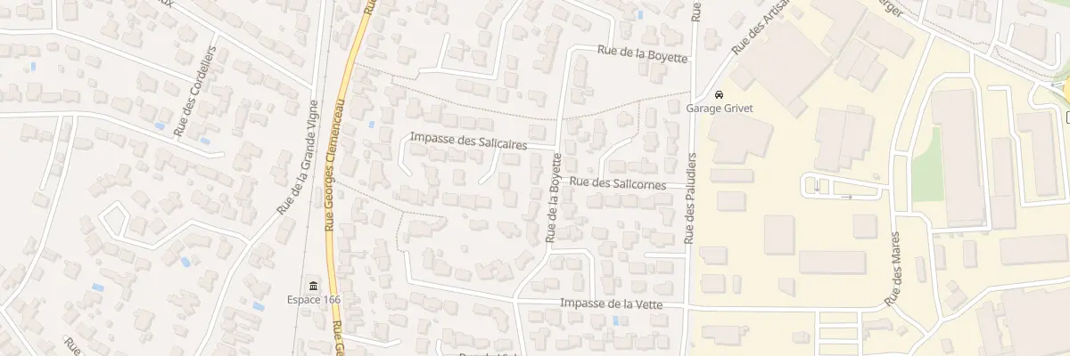 Plan du 23 Rue de la Boyette à Saint-Hilaire-de-Riez