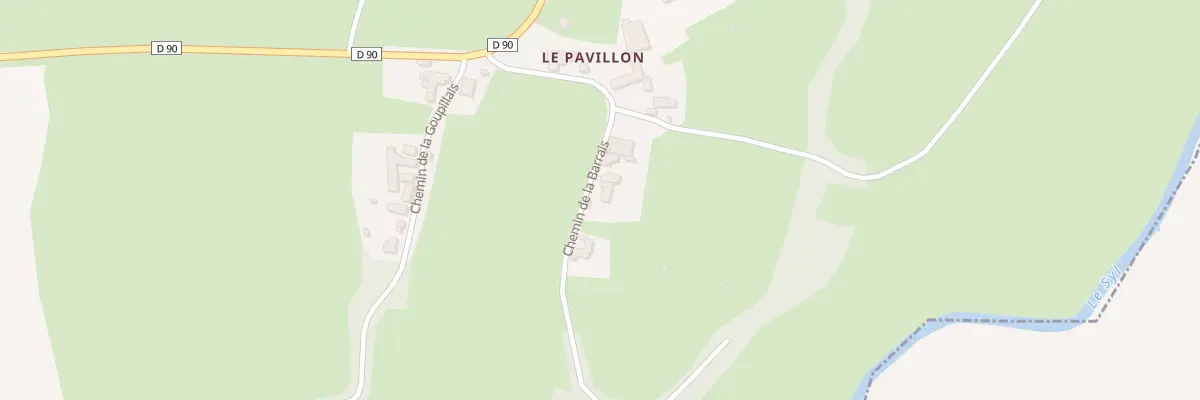 Plan du 5070 La Barrais à Lavau-sur-Loire