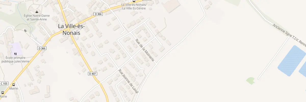 Plan du 8 Rue de la Moinerie à La Ville-ès-Nonais