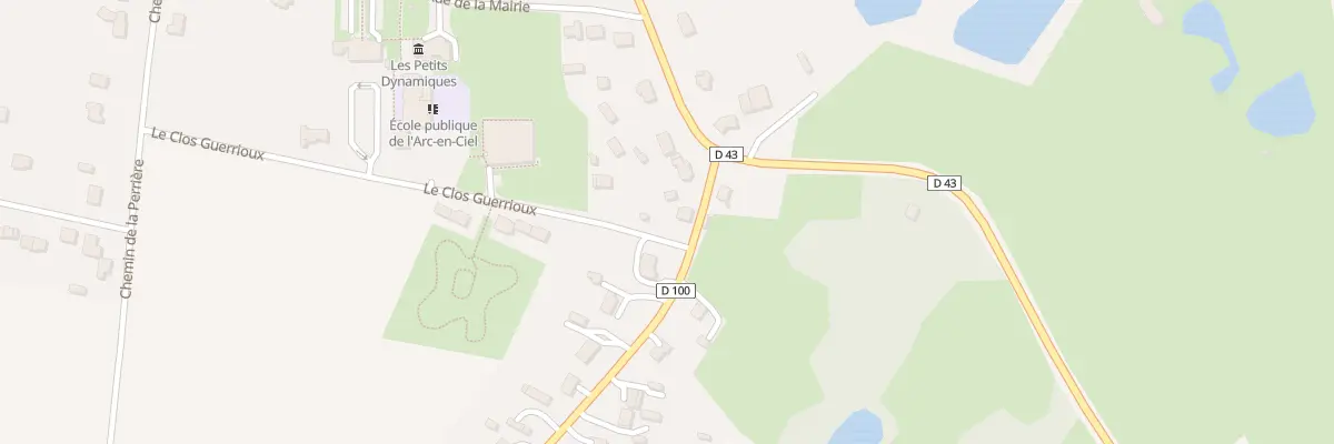Plan du 10 Rue de la Cantinais à Quilly