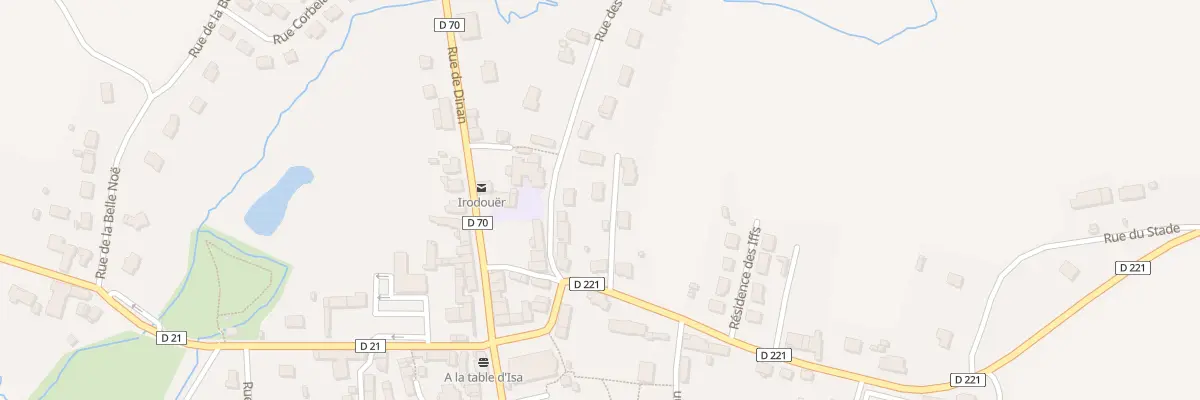 Plan du 8B Rue des Cailleuls à Irodouër