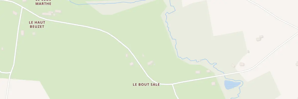 Plan du 5417 Le Bout Sale à Talensac
