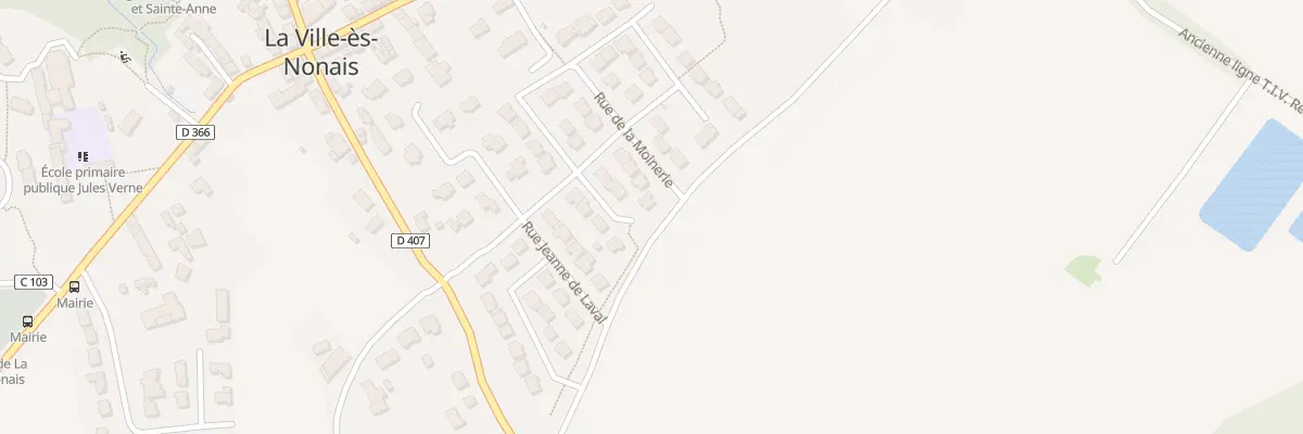 Plan du 14 Rue Tiphaine Raguenel à La Ville-ès-Nonais