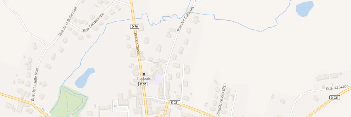 Plan du 12 Rue des Cailleuls à Irodouër