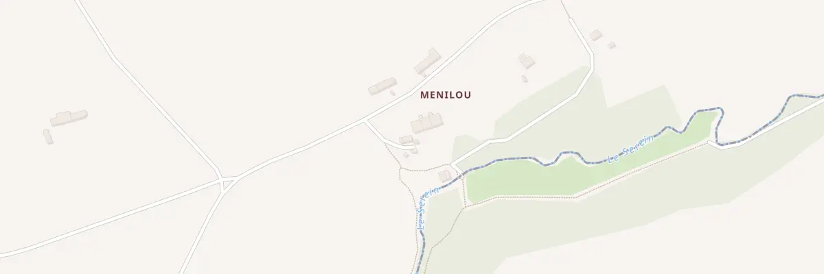 Plan du 5019 Menilou à Monterfil