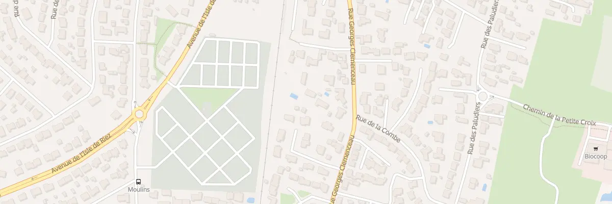 Plan du 86B Rue Georges Clemenceau à Saint-Hilaire-de-Riez