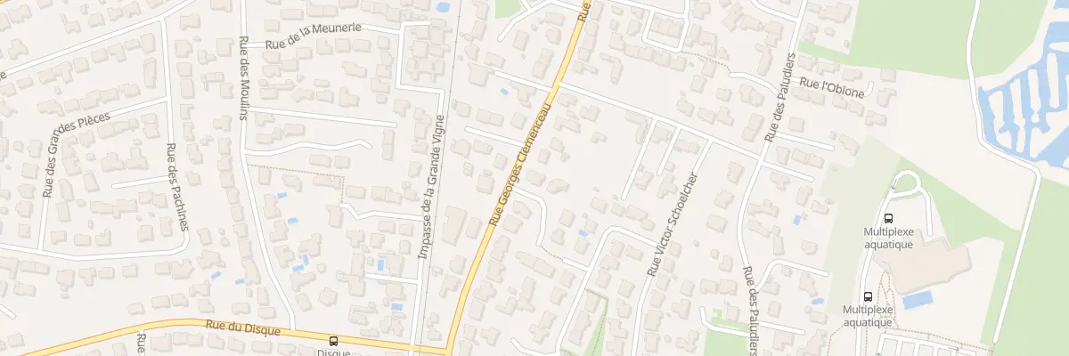 Plan du 121 Rue Georges Clemenceau à Saint-Hilaire-de-Riez
