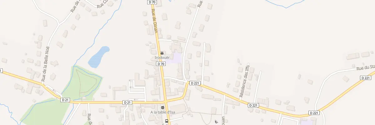 Plan du 6 Rue des Cailleuls à Irodouër