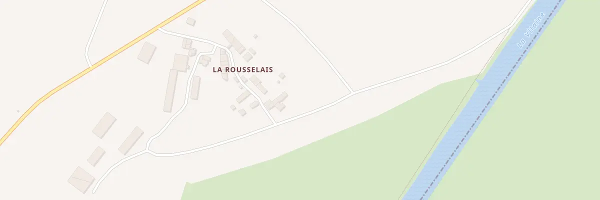 Plan du 19 La Rousselais à La Chapelle-de-Brain