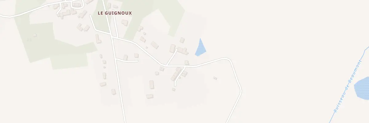 Plan du 6810 La Cour à Plessé