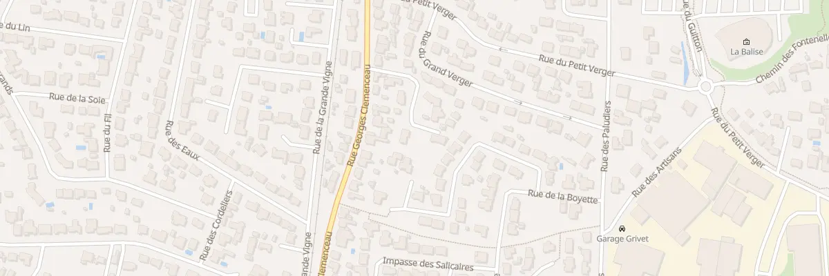 Plan du 161F Rue Georges Clemenceau à Saint-Hilaire-de-Riez
