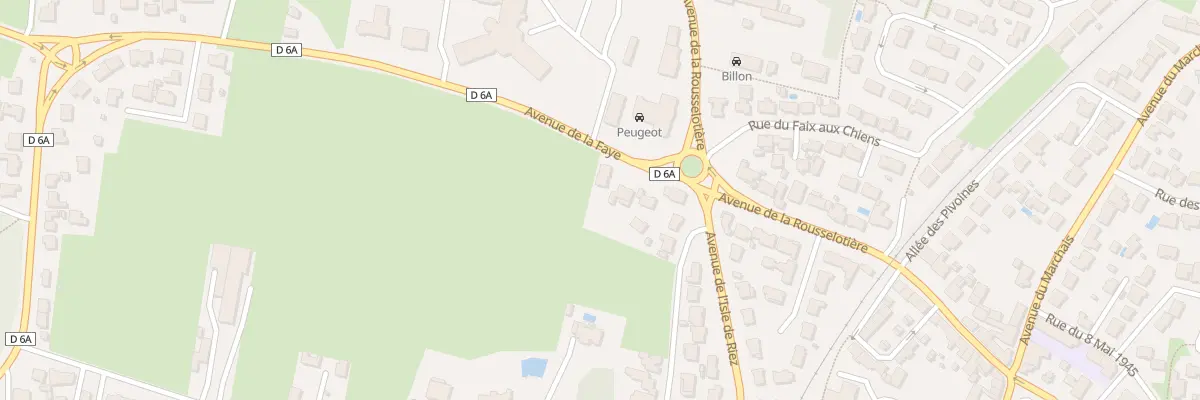 Plan du 7 Av de la Faye à Saint-Hilaire-de-Riez
