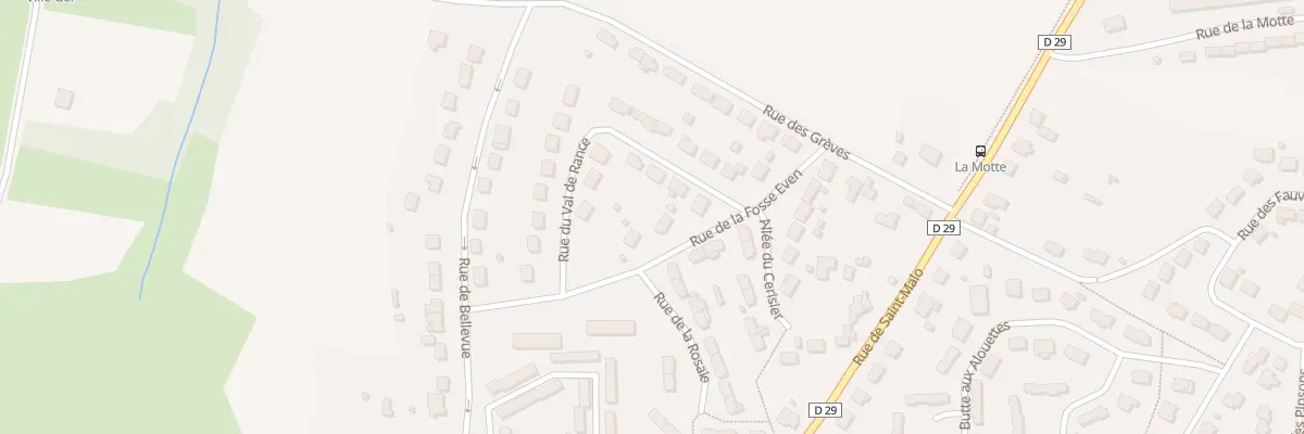 Plan du 3 Rue de la Fosse Even à Pleudihen-sur-Rance