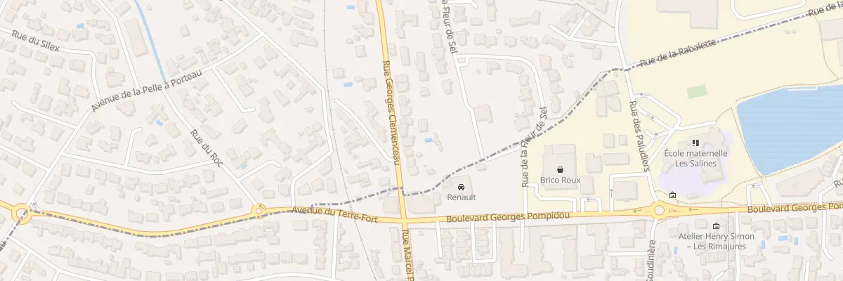 Plan du 249 Rue Georges Clemenceau à Saint-Hilaire-de-Riez