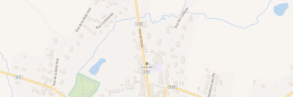 Plan du 24 Rue de Dinan à Irodouër