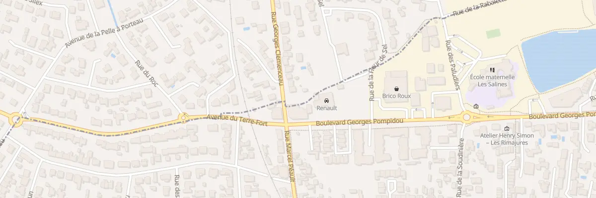 Plan du 257 Rue Georges Clemenceau à Saint-Hilaire-de-Riez